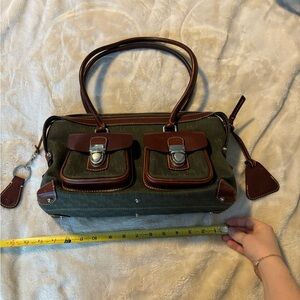 dooney and bourke double pocket purse with wristlet